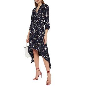 BA&SH Floral Crepe Dress